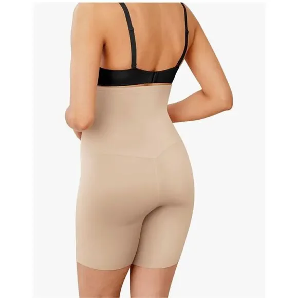 NEW Maidenform High-waist Thigh Slimmer, Firm-control Shapewear M $54 - Picture 3 of 6
